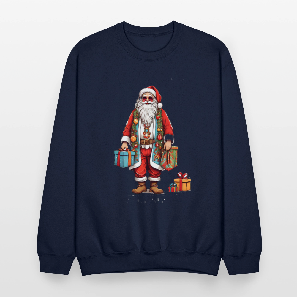 Hippie Santa 2 Sweatshirt - navy