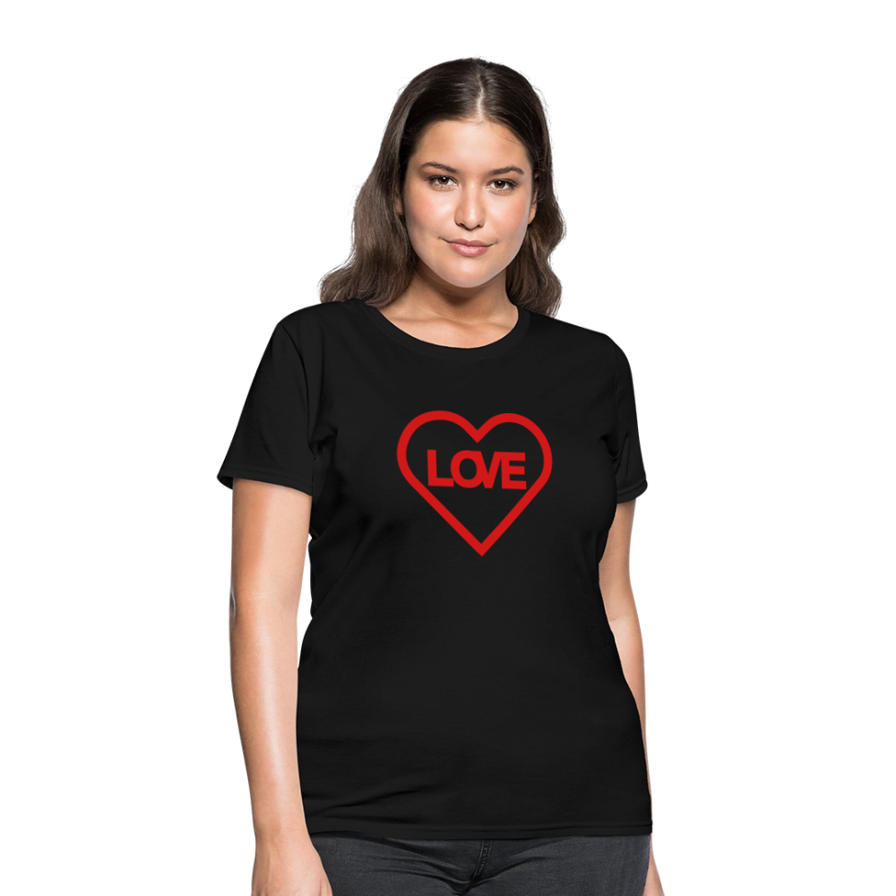 Love Women's T-Shirt - black