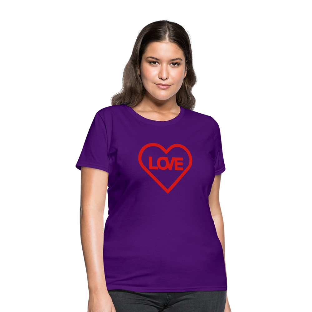 Love Women's T-Shirt - purple