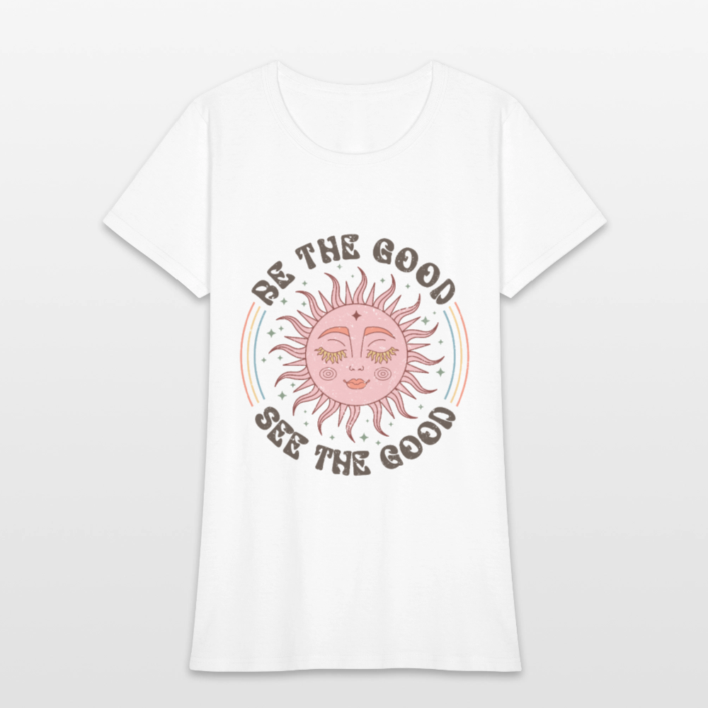 Be The Good See The Good Women's Tee - white