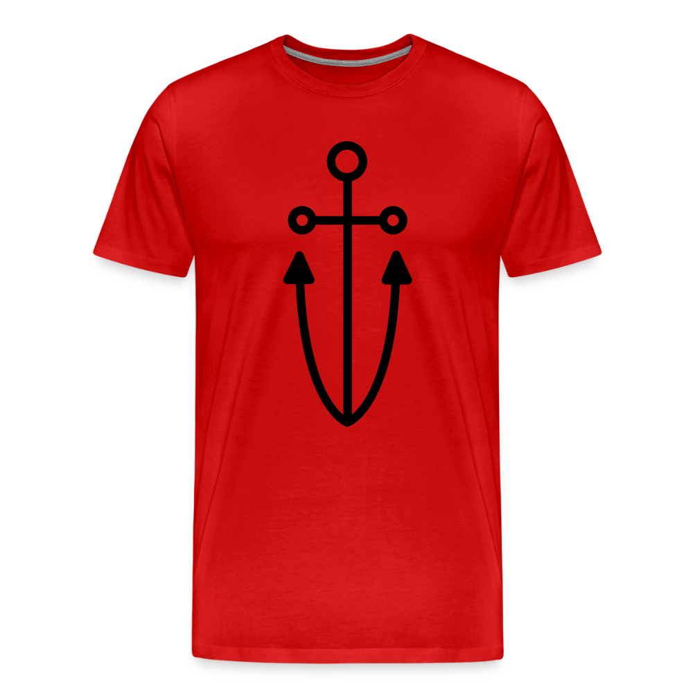 Anchor Men's Premium T-Shirt - red