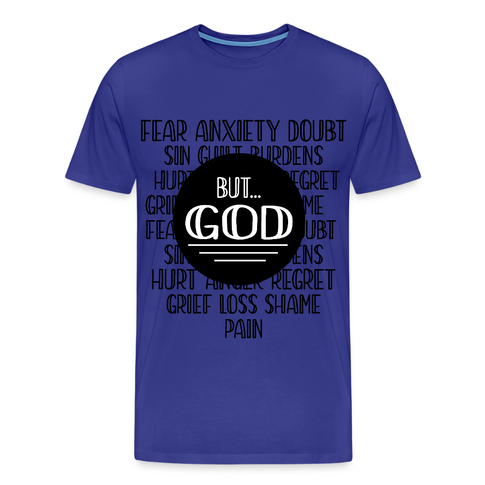 But God Men's Premium T-Shirt - royal blue