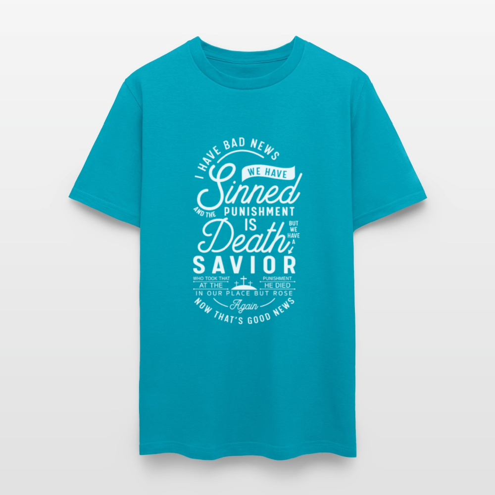 News Men's T-Shirt | GILDAN 5000 - turquoise