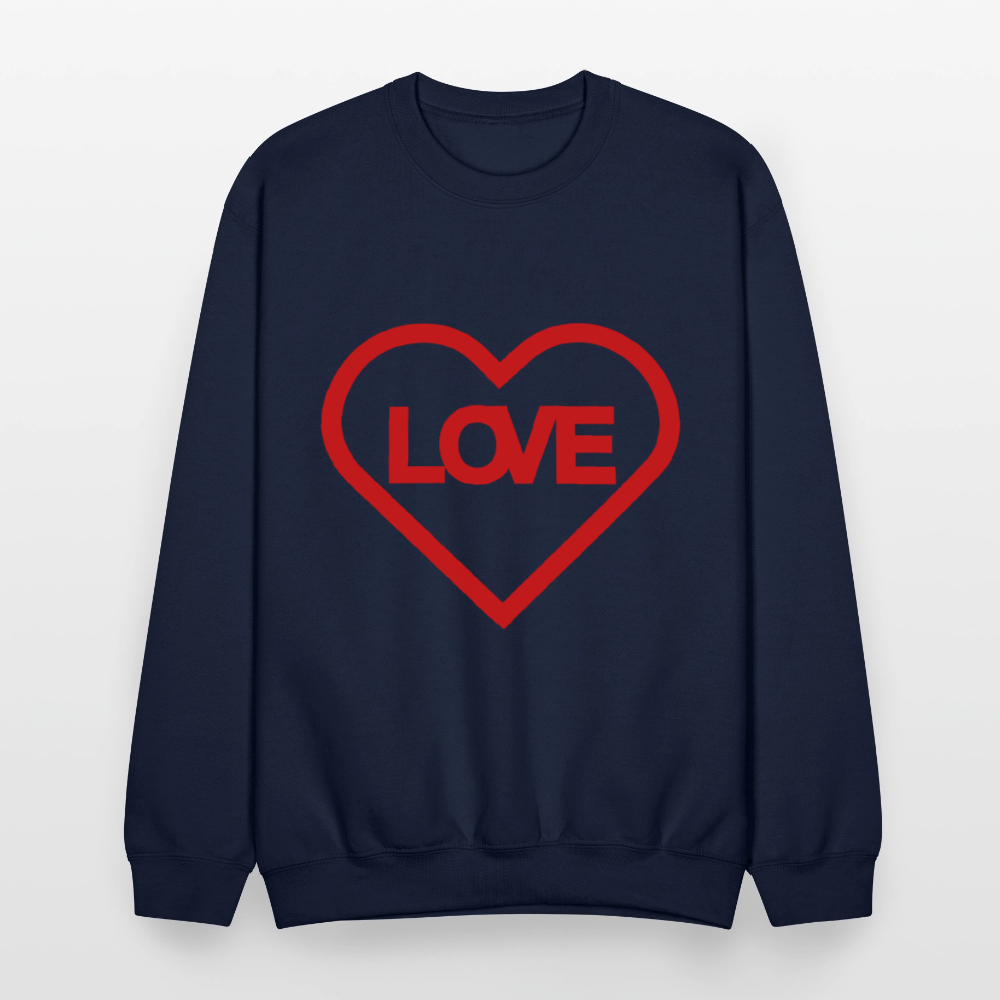 Love Crewneck Sweatshirt - navy