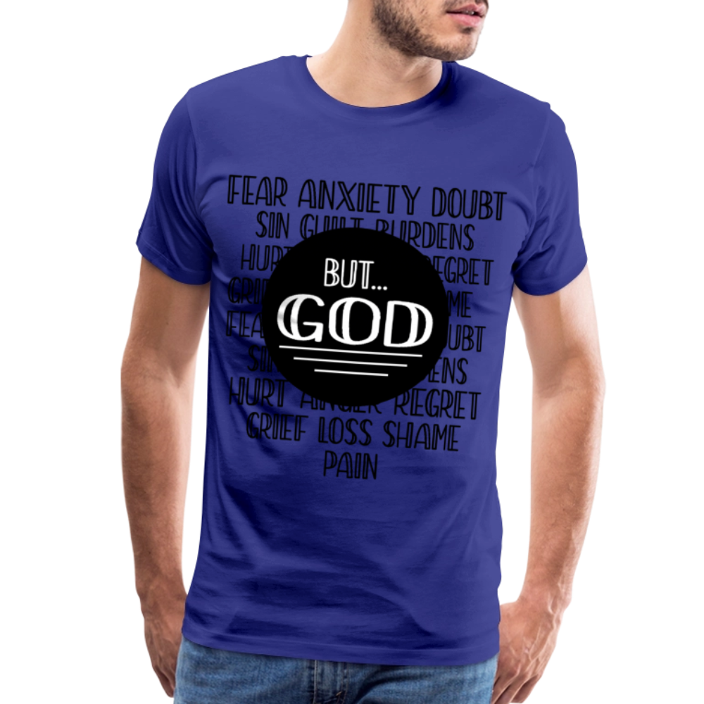 But God Men's Premium T-Shirt - royal blue