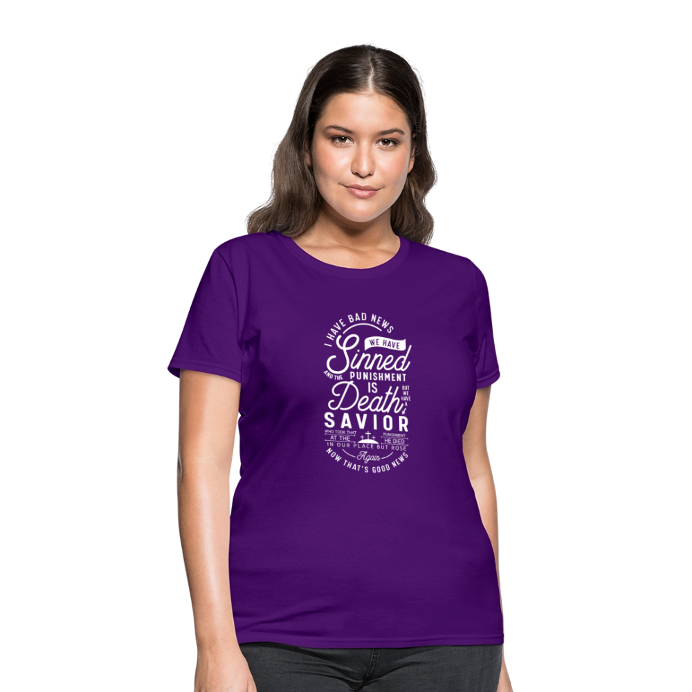 News Women's T-Shirt - purple