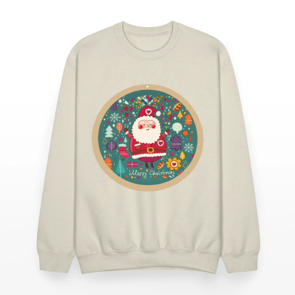 Santa Claus Unisex Crewneck Sweatshirt - Sand