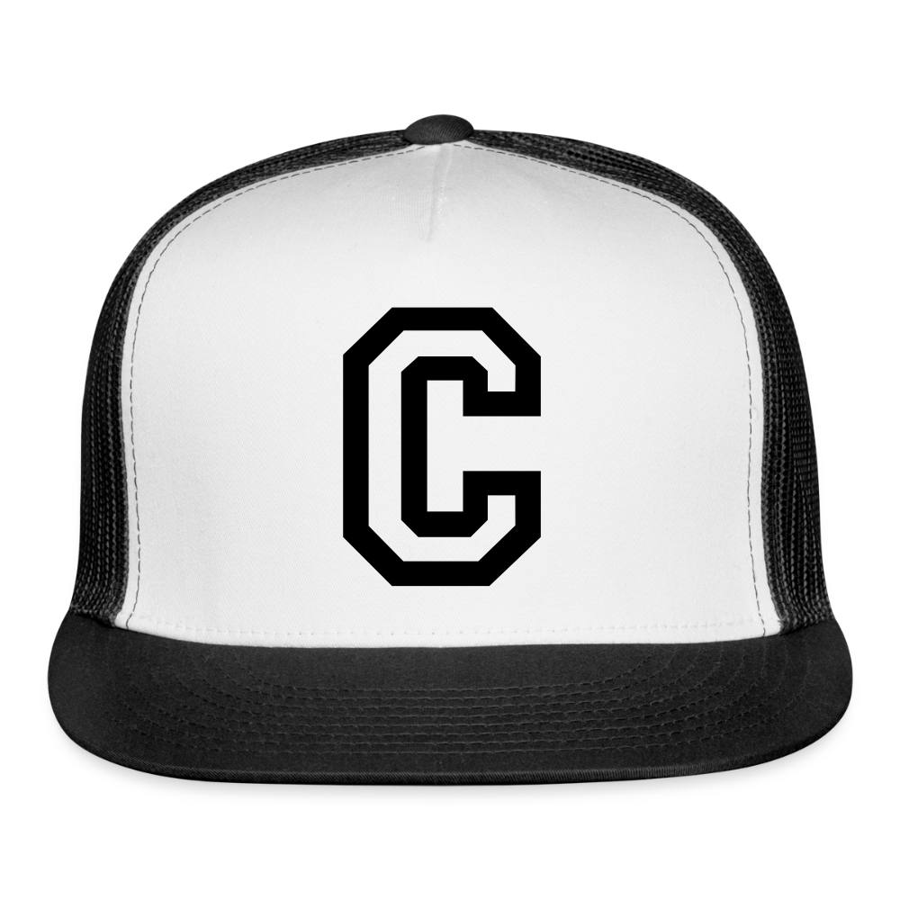 Trucker Hat - white/black