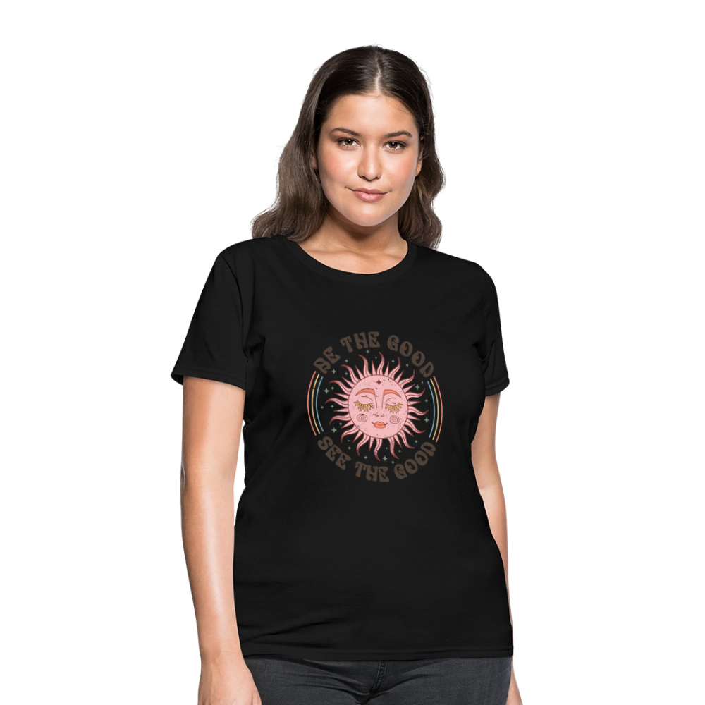 Be The Good See The Good Women's Tee - black