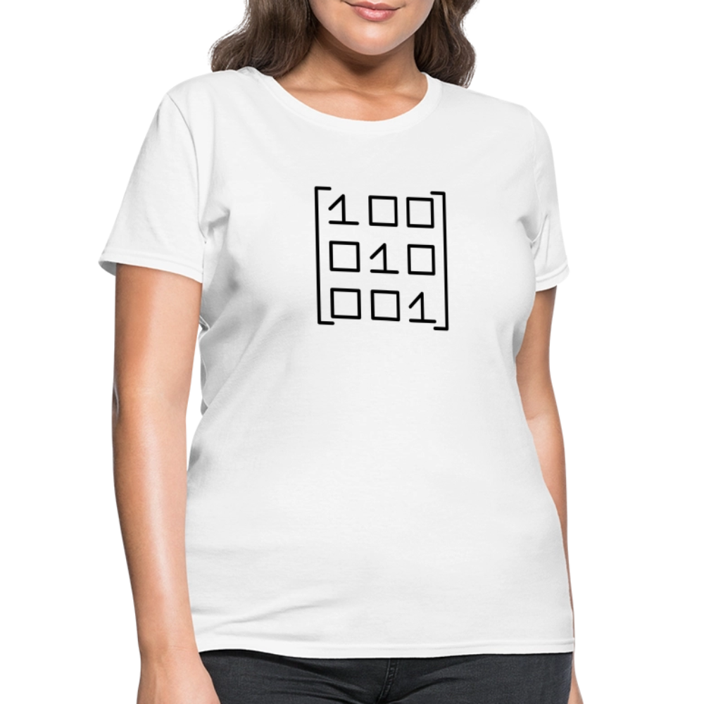 Numbers Women's T-Shirt - white