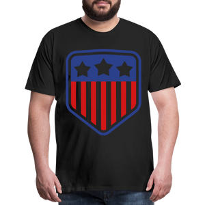 Men's Premium Patriot Tee - black