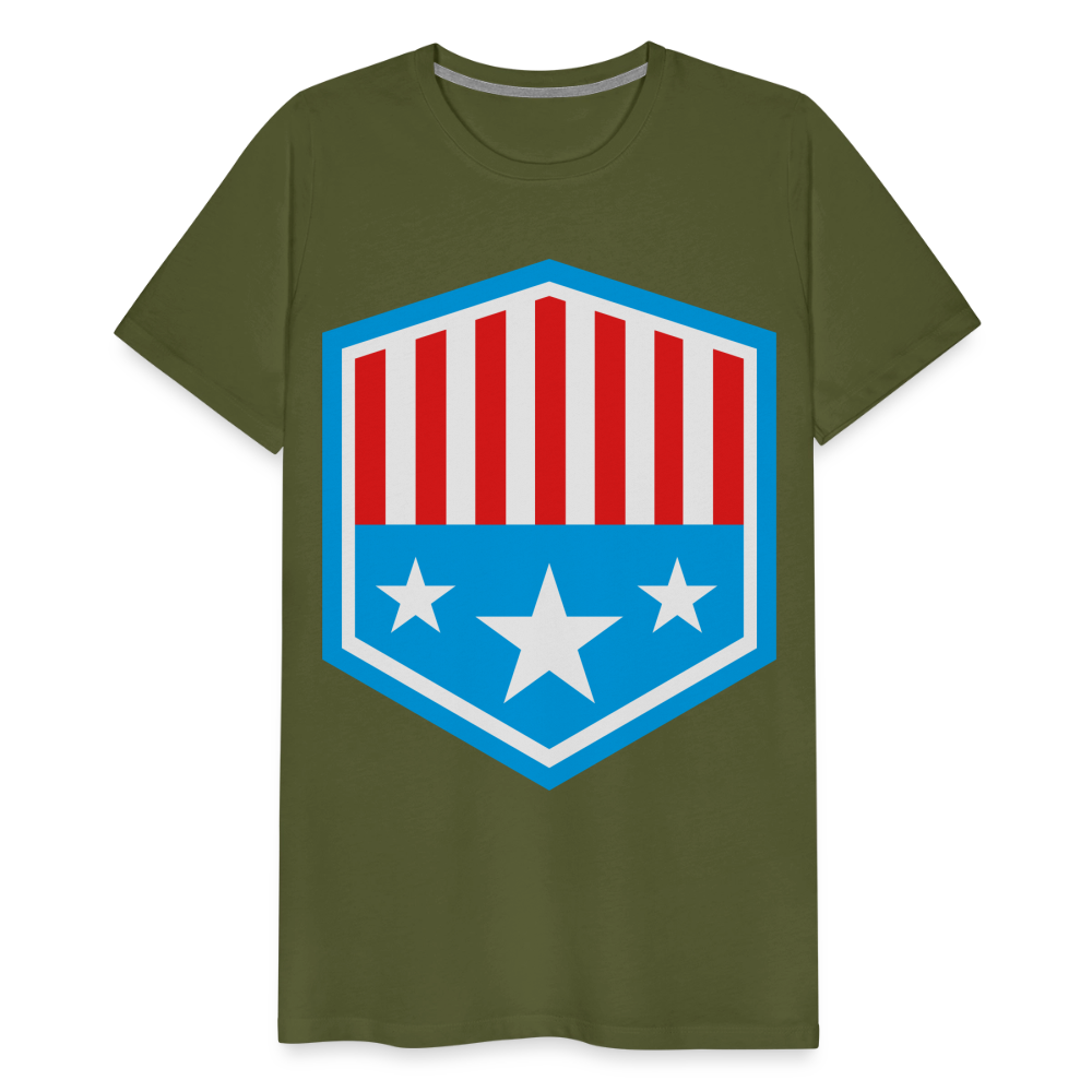 Men's Patriot Tee - olive green