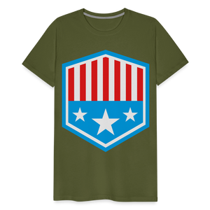 Men's Patriot Tee - olive green