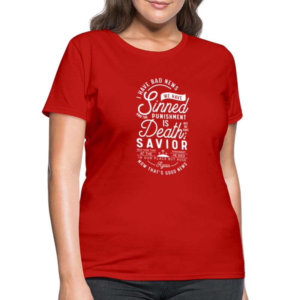 News Women's T-Shirt - red