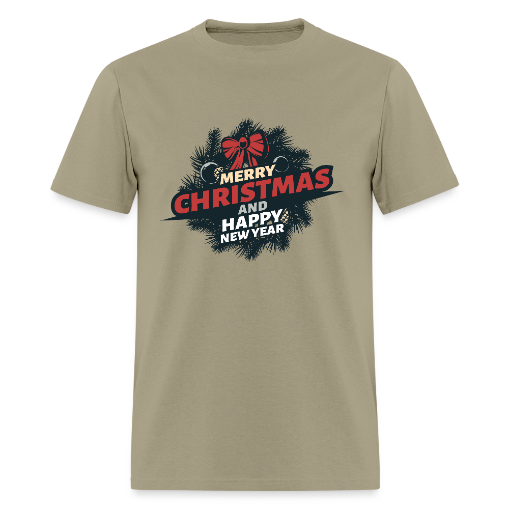 Merry Christmas Men's T-Shirt - khaki