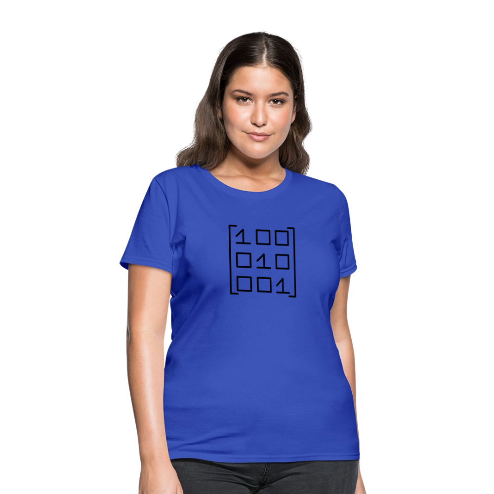 Numbers Women's T-Shirt - royal blue