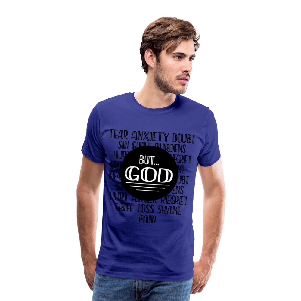 But God Men's Premium T-Shirt - royal blue
