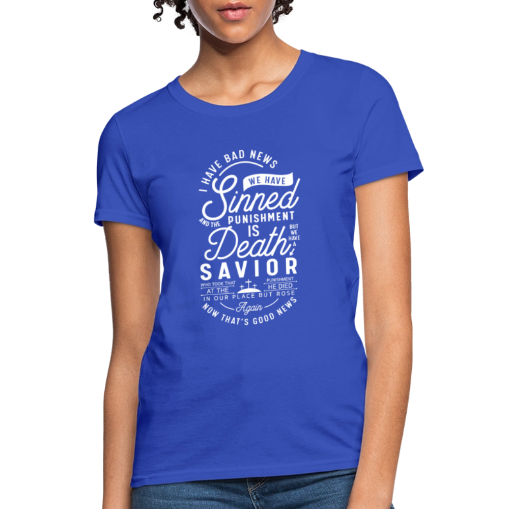 News Women's T-Shirt - royal blue