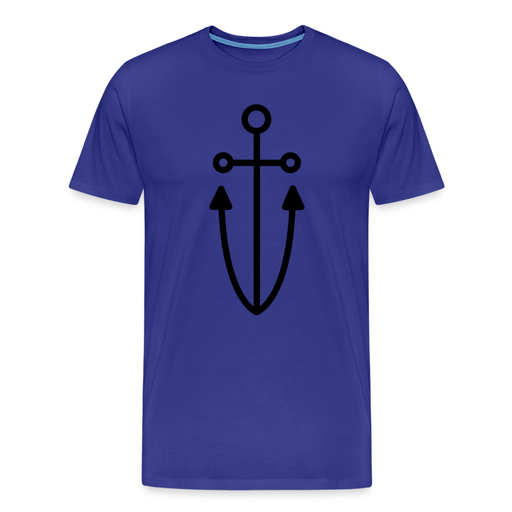 Anchor Men's Premium T-Shirt - royal blue