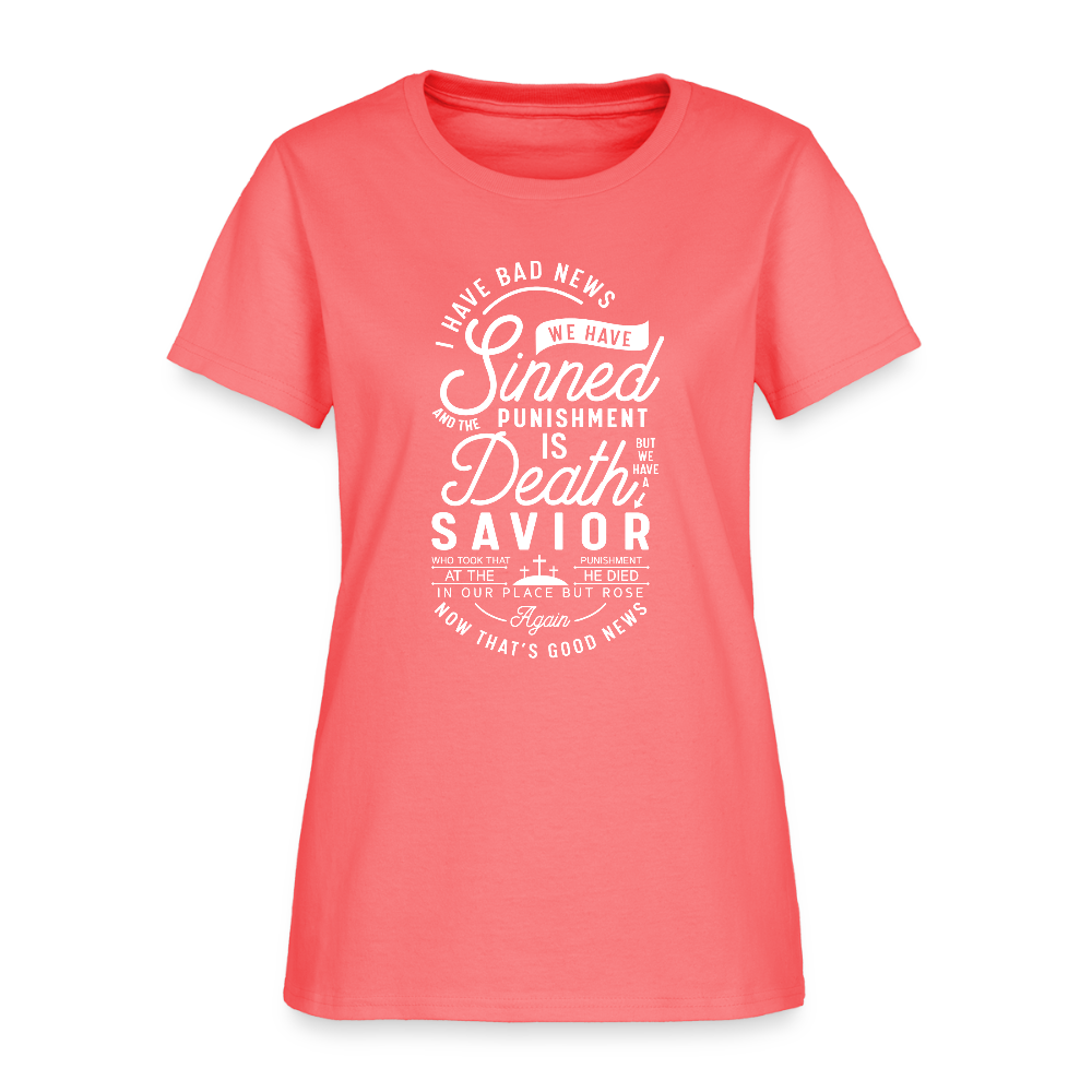 News Women's T-Shirt - coral