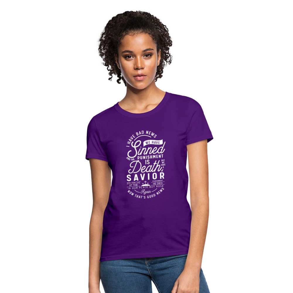 News Women's T-Shirt - purple