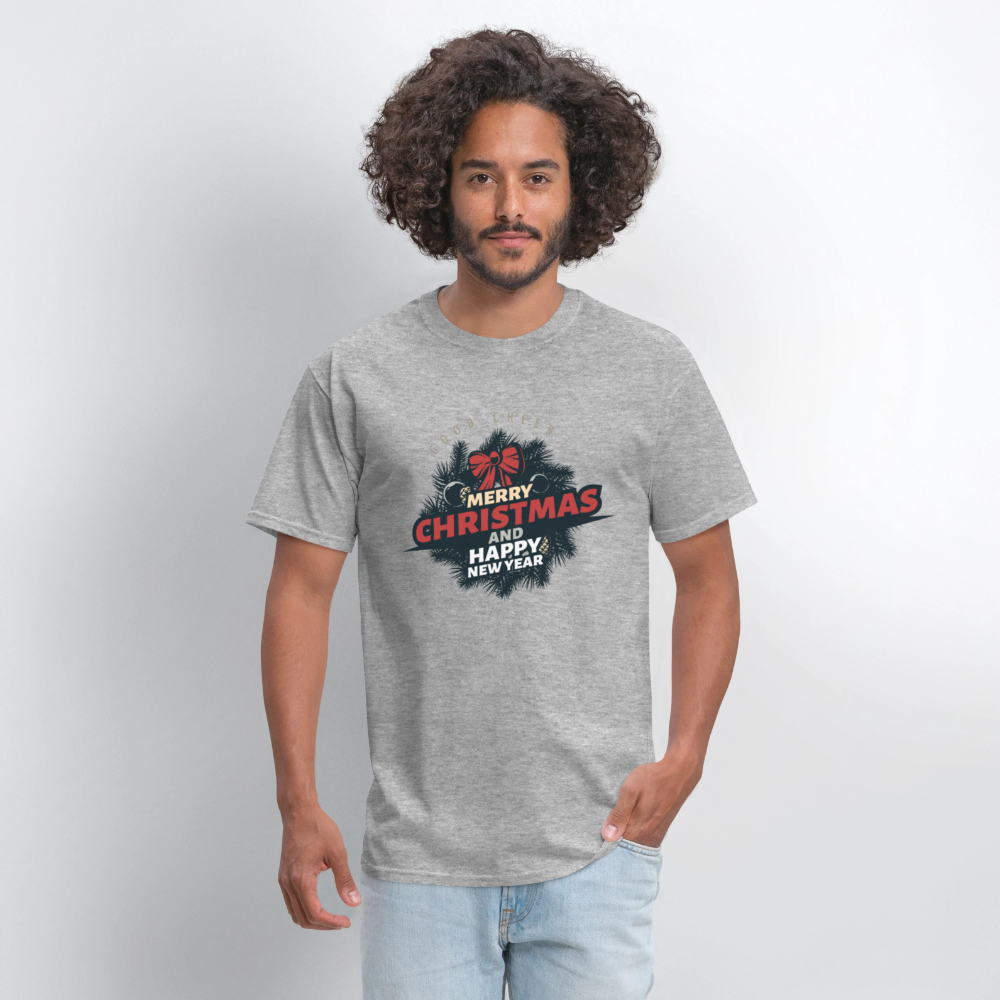 Merry Christmas Men's T-Shirt - heather gray