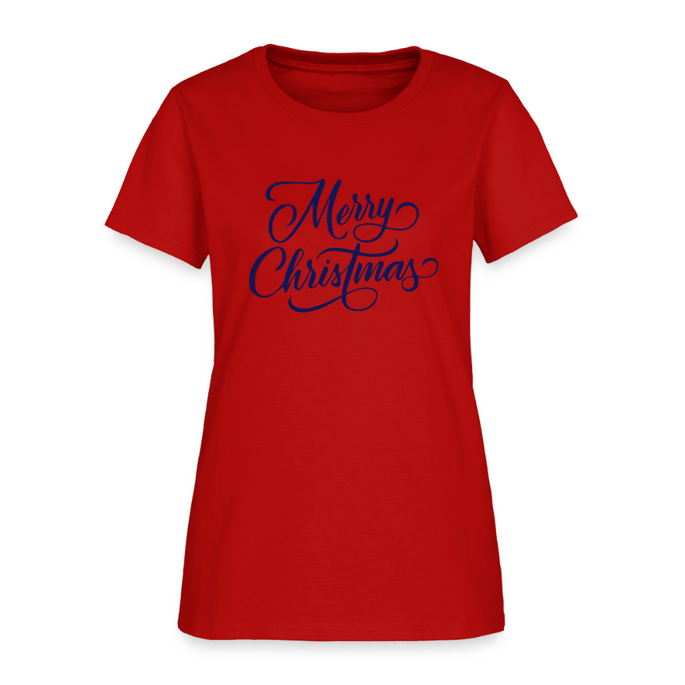 Merry Christmas 2 Women's T-Shirt - red