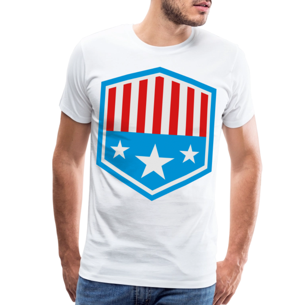 Men's Patriot Tee - white