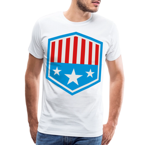 Men's Patriot Tee - white