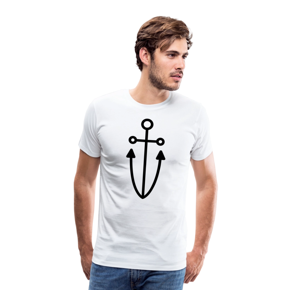 Anchor Men's Premium T-Shirt - white