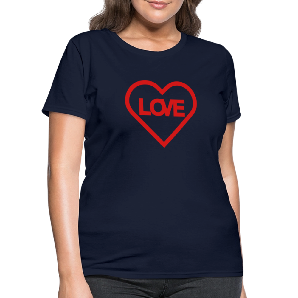 Love Women's T-Shirt - navy