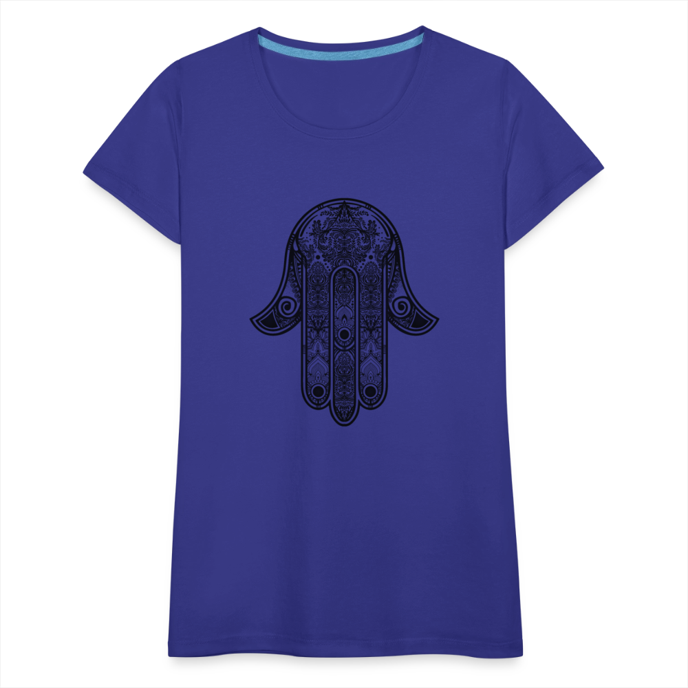 Hand of Fatimah Women’s Premium T-Shirt - royal blue