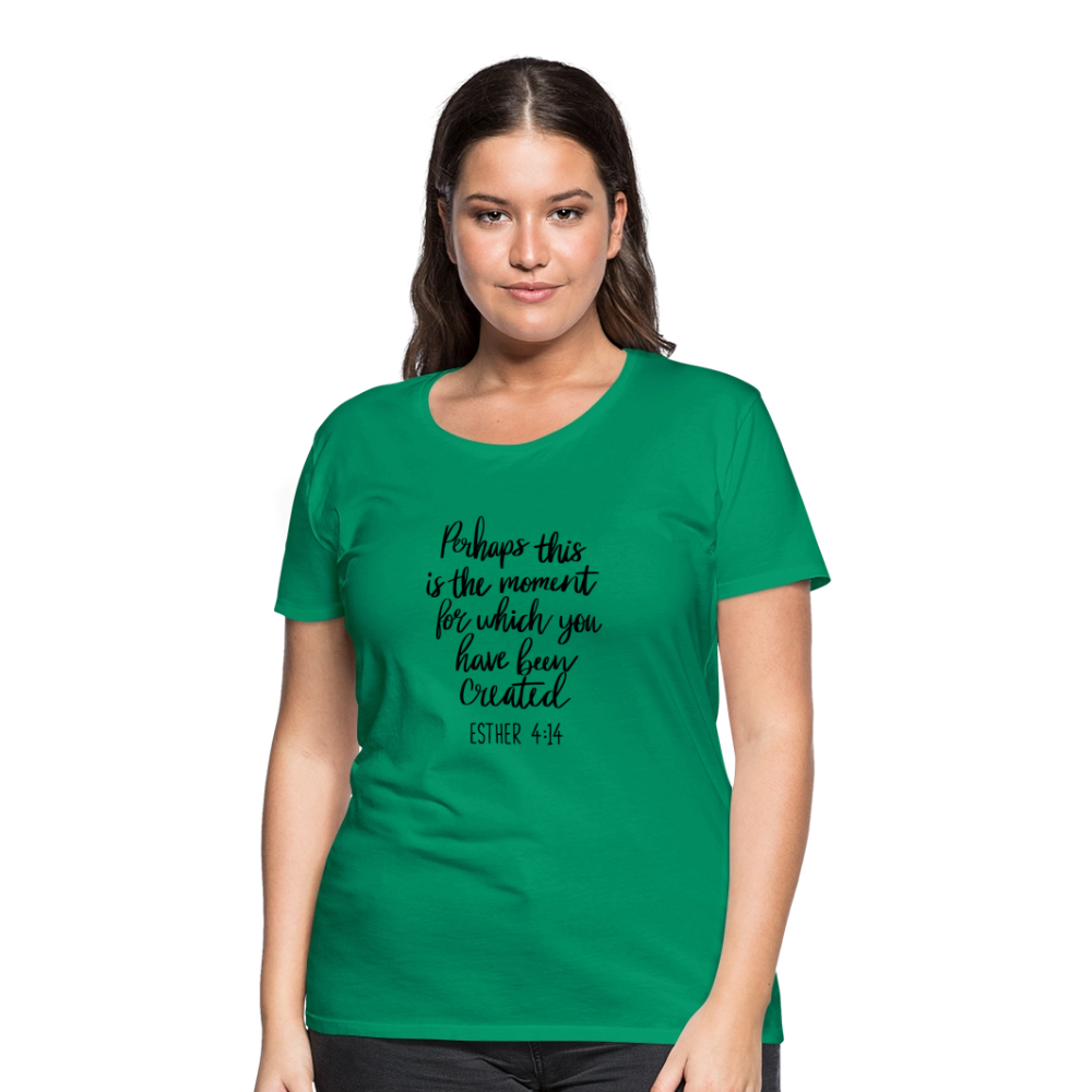 Moment Women’s Premium T-Shirt - kelly green