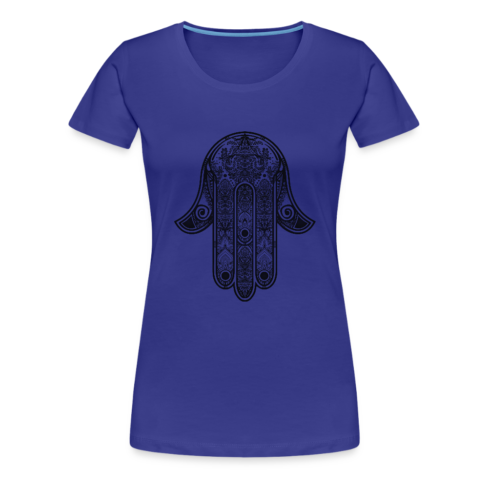 Hand of Fatimah Women’s Premium T-Shirt - royal blue