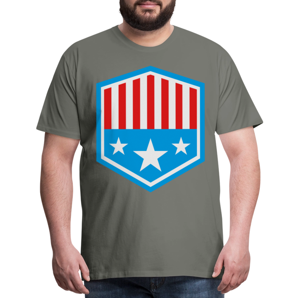 Men's Patriot Tee - asphalt gray