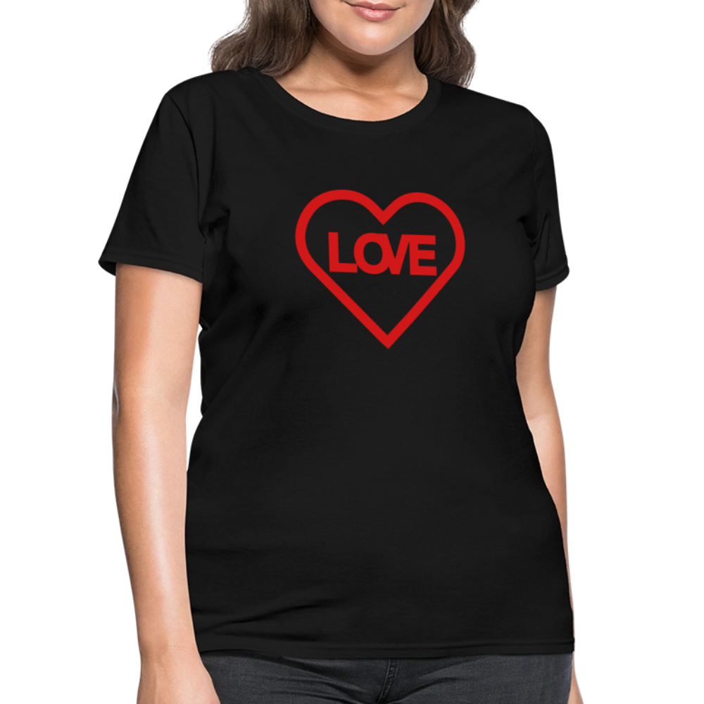 Love Women's T-Shirt - black