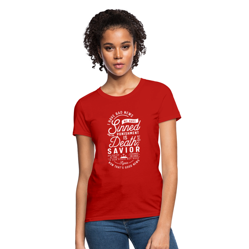 News Women's T-Shirt - red