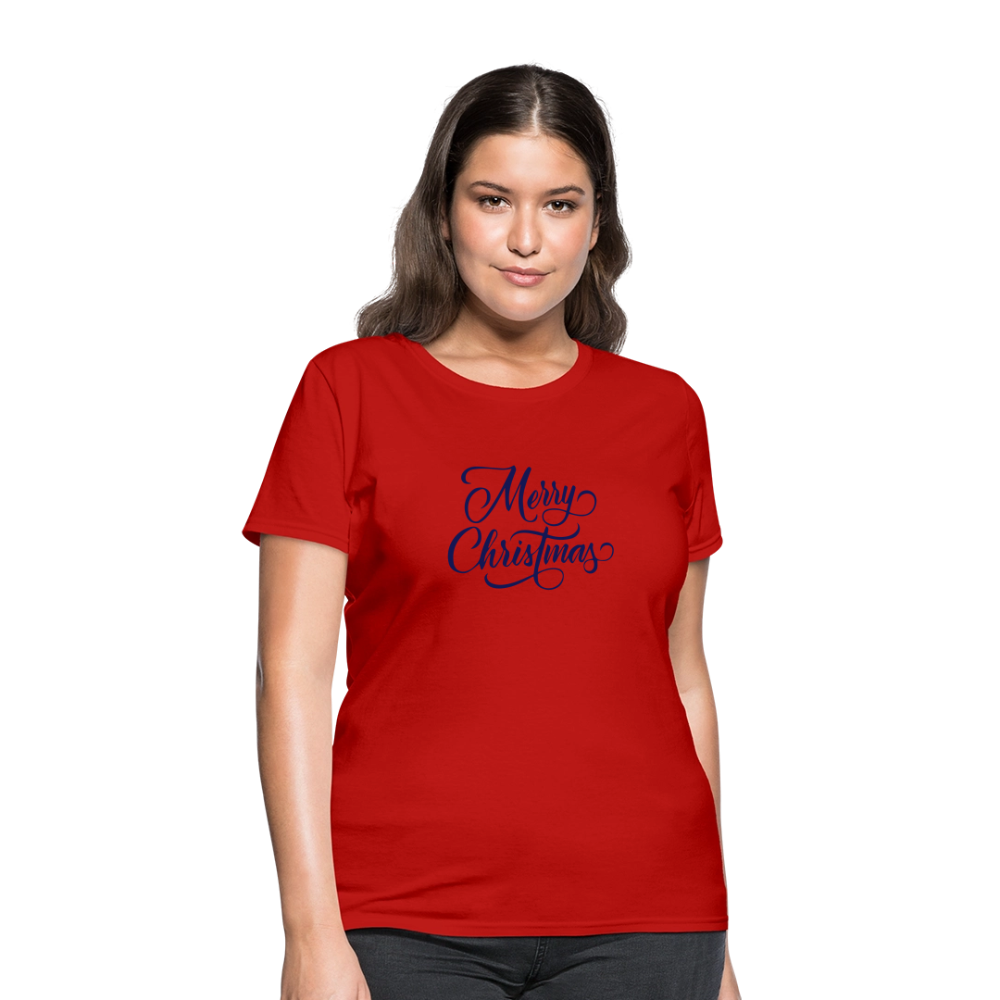 Merry Christmas 2 Women's T-Shirt - red